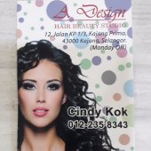 A design hair beauty studio business logo picture