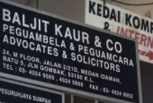 Baljit Kaur & Co., Kuala Lumpur business logo picture