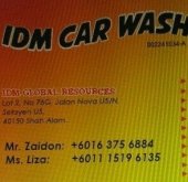 IDM Car Wash business logo picture