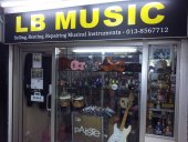 LB Music business logo picture