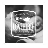 Lovebirth Photography business logo picture