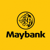 Maybank Banting business logo picture