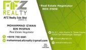 Mohammad Izwan Bin Mispan (Afz Realty) business logo picture