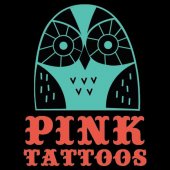 Pink Tattoos business logo picture