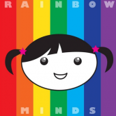 Rainbow Minds business logo picture