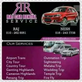 RAJ CAR Rental business logo picture