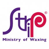 Strip : Ministry of Waxing HQ business logo picture