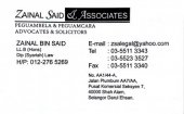Zainal Said & Associates, Shah Alam business logo picture