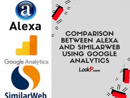 Comparison between Alexa and SimilarWeb using Google Analytics picture