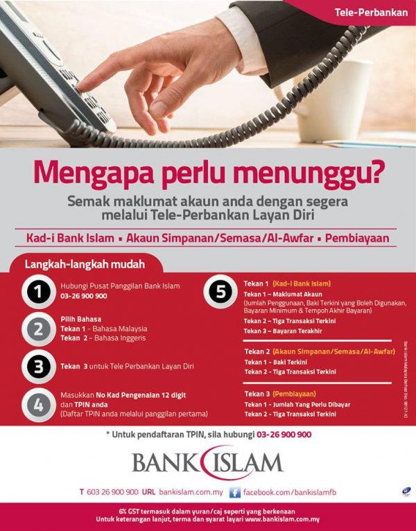Waktu operasi bank islam