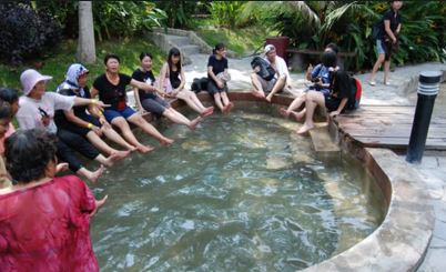 Felda residence hot spring