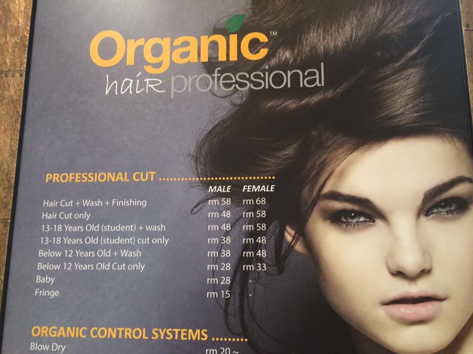 Organic Hair Professional Hartamas One Utama, Hair Stylist in Petaling Jaya