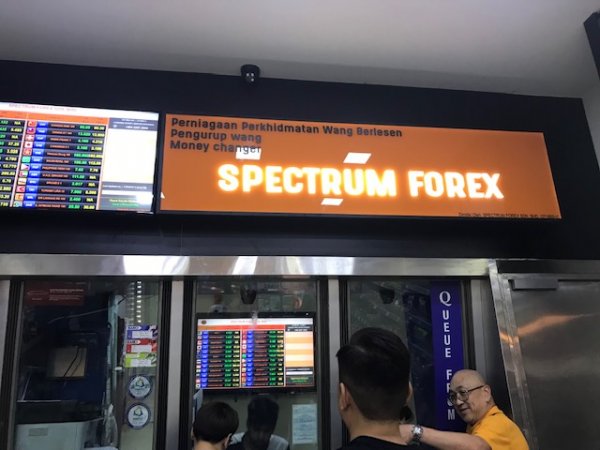 Spectrum forex rate