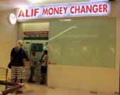 Alif Money Changer, Paradigm Mall business logo picture
