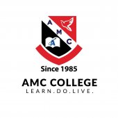 AMC University College business logo picture
