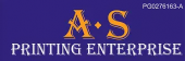 AS Printing Enterprise business logo picture