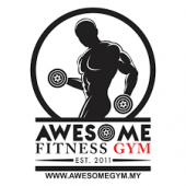 Awesome Fitness Gym business logo picture