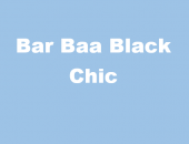 Bar Baa Black Chic business logo picture