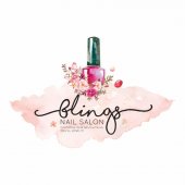 Blings Nail business logo picture