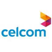 Celcom bluecube One Borneo business logo picture