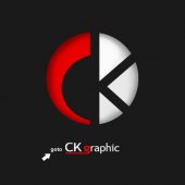 CK Graphic  business logo picture