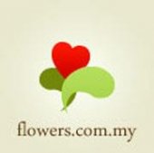 Flowers.com.my business logo picture
