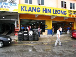 Klang hin leong tyre services