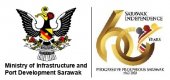 Kementerian Infrastruktur dan Pembangunan Pelabuhan, Sarawak business logo picture