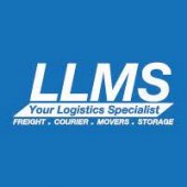 LLMS Logistics business logo picture