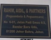 Rahim, Aidil & Partners, Johor Bahru business logo picture
