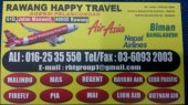 Rawang Happy Travel business logo picture
