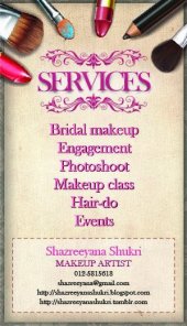 Shazreeyana Shukri Makeup Artist business logo picture