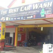 The Best Car Wash business logo picture