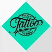 Thug's Tattoo Studio business logo picture