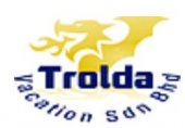 Trolda vaction business logo picture