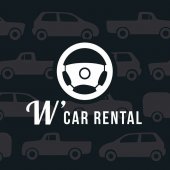 W' Car Rental business logo picture