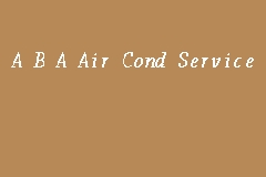 A B A Air Cond Service Aircon Service In Kota Bharu