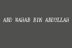 ABD WAHAB BIN ABDULLAH, Pesuruhjaya Sumpah in Kuala Terengganu