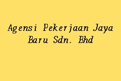 Agensi Pekerjaan Jaya Baru business logo picture