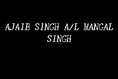 AJAIB SINGH A/L MANGAL SINGH business logo picture
