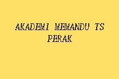 AKADEMI MEMANDU TS PERAK business logo picture