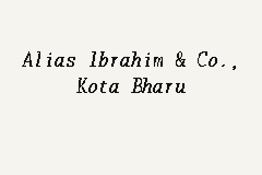 Alias Ibrahim & Co., Kota Bharu business logo picture