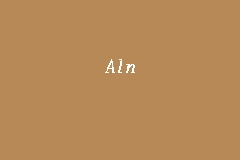 Aln business logo picture