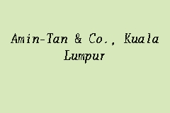 Amin-Tan & Co., Kuala Lumpur business logo picture