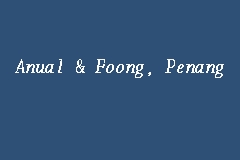 Anual & Foong, Penang business logo picture