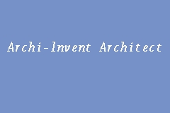 Archi-Invent Architect business logo picture