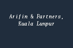 Arifin & Partners, Kuala Lumpur business logo picture