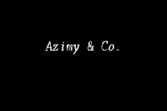Azimy & Co. business logo picture
