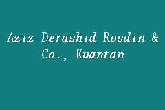 Aziz Derashid Rosdin & Co., Kuantan business logo picture