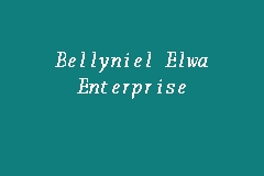 Bellyniel Elwa Enterprise business logo picture